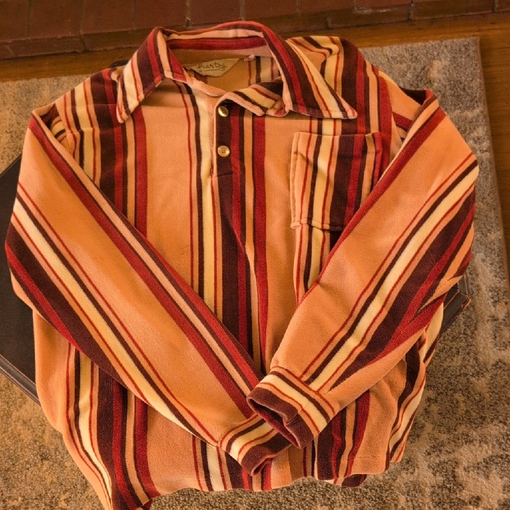 Pendleton Men's Multicolor Striped Button-Down Sh… - image 1